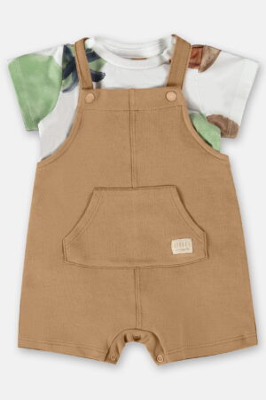 Conjunto Jardineira e Body - Up Baby