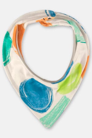 Babador de Estampa Abstrata Menino - Up Baby