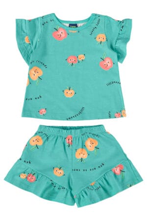 Conjunto Blusa e Short em malha - Bee Loop